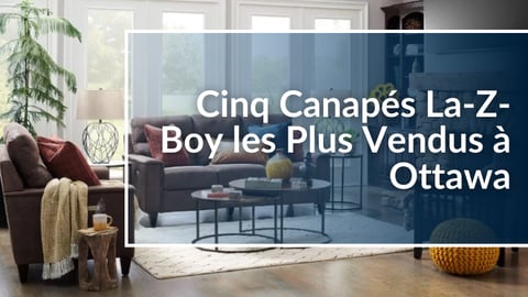 Cinq Canapés La-Z-Boy les Plus Vendus à Ottawa