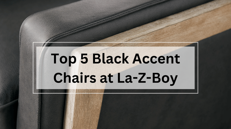 Top 5 Best Black Accent Chairs at La-Z-Boy