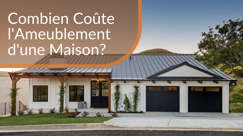 Combien coûte l'ameublement d'une maison? Ventilation des coûts : Pièce par pièce