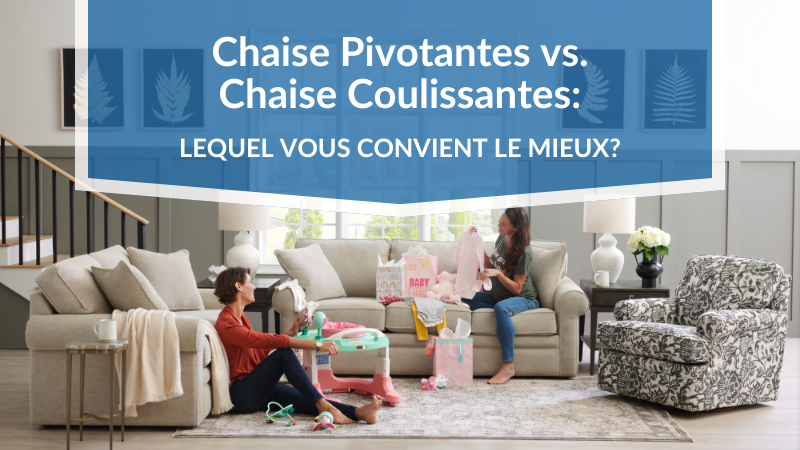 Fauteuils pivotants ou coulissants: Lequel vous convient le mieux ?