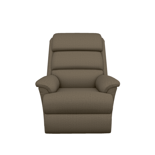 Astor Fabric Power Wall Recliner w Headrest & Lumbar