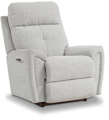 Douglas Power Rocking Recliner w Headrest & Lumbar