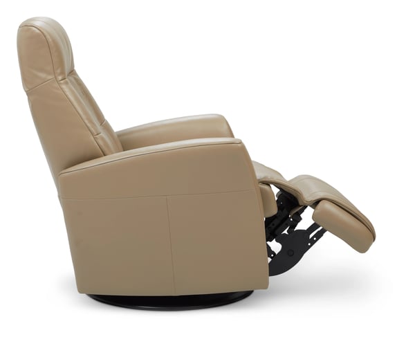 Namsen Large Power Swivel Glider Recliner w/ Power Headrest