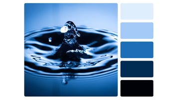 Blue Colour Palette