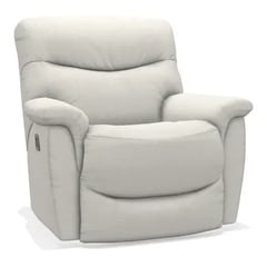 James Power Rocking Recliner w Headrest & Lumbar