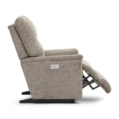 Aries Power Rocking Recliner w Headrest & Lumbar