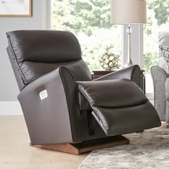 Rowan Power Rocking Recliner w Headrest & Lumbar