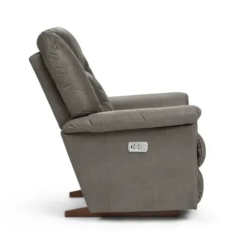 Jasper Power Rocking Recliner w Headrest & Lumbar