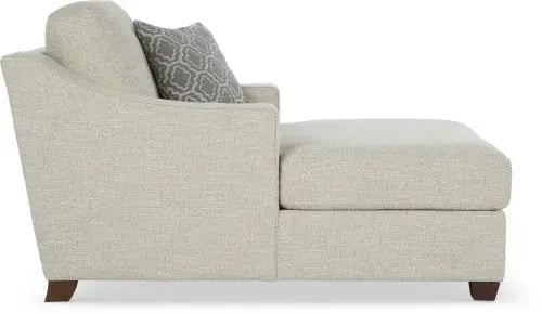 Cleo 2-Arm Chaise with Storage