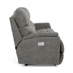 Trouper Power Reclining Sofa w/ Headrest and Lumbar