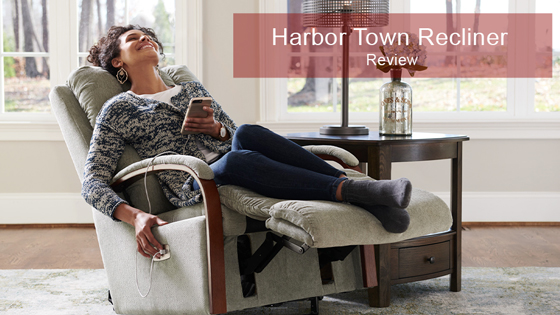 harbor town rocking recliner leather