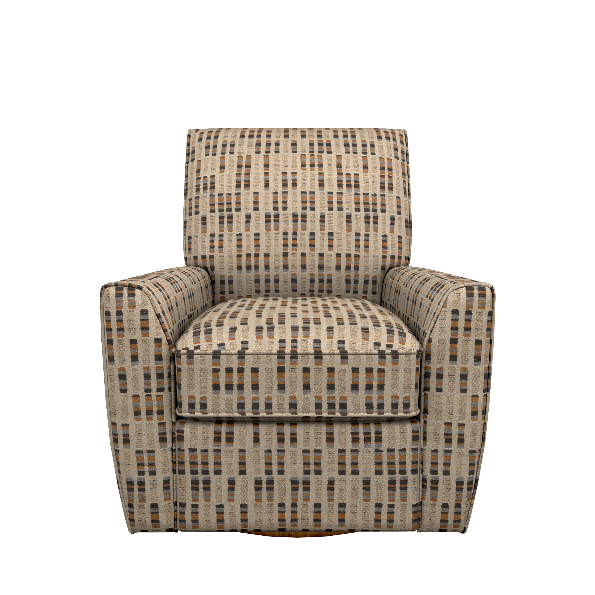 Dora Fabric Swivel Gliding Chair