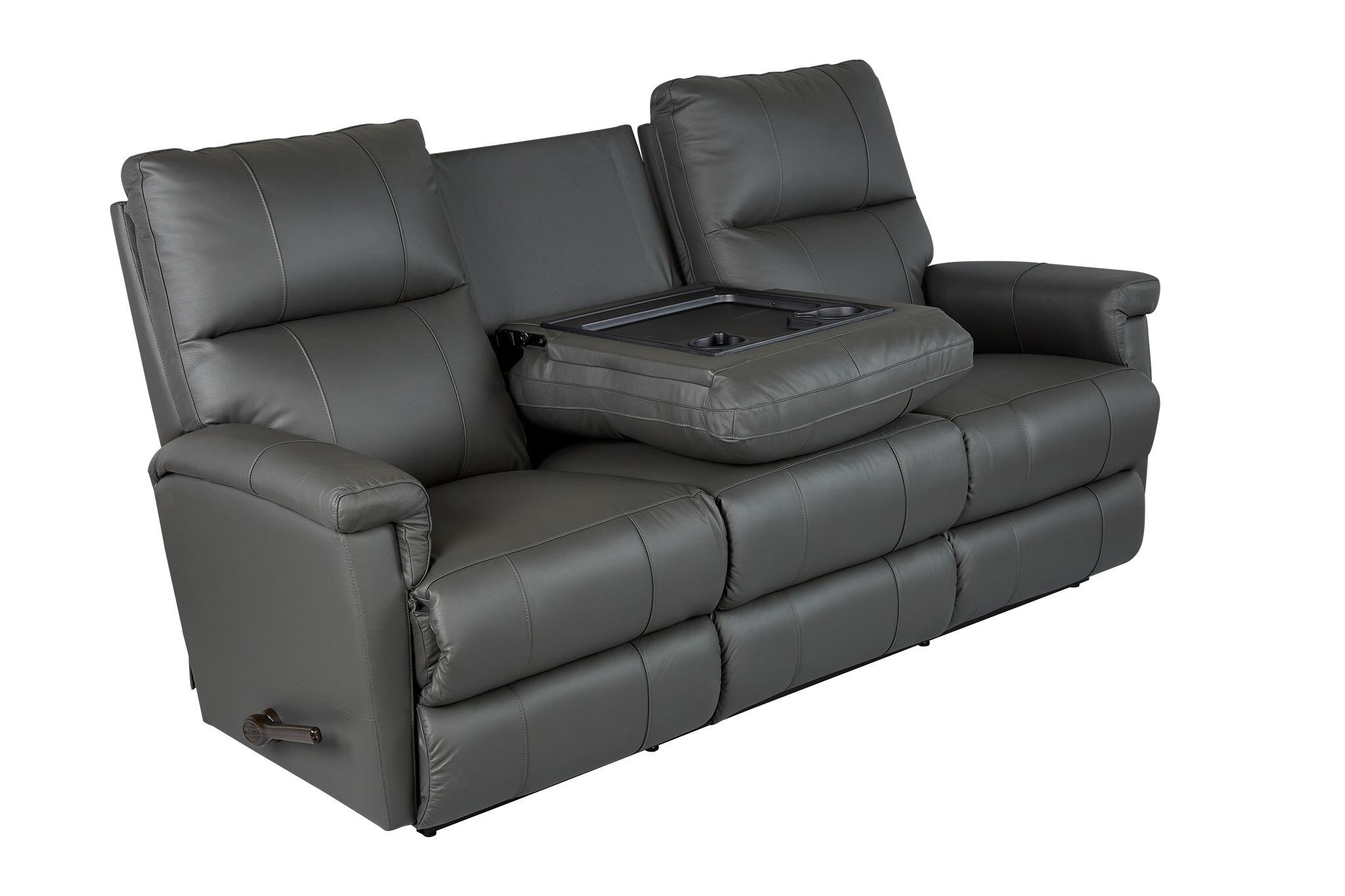 Ethan Full Reclining Loveseat w/ Table