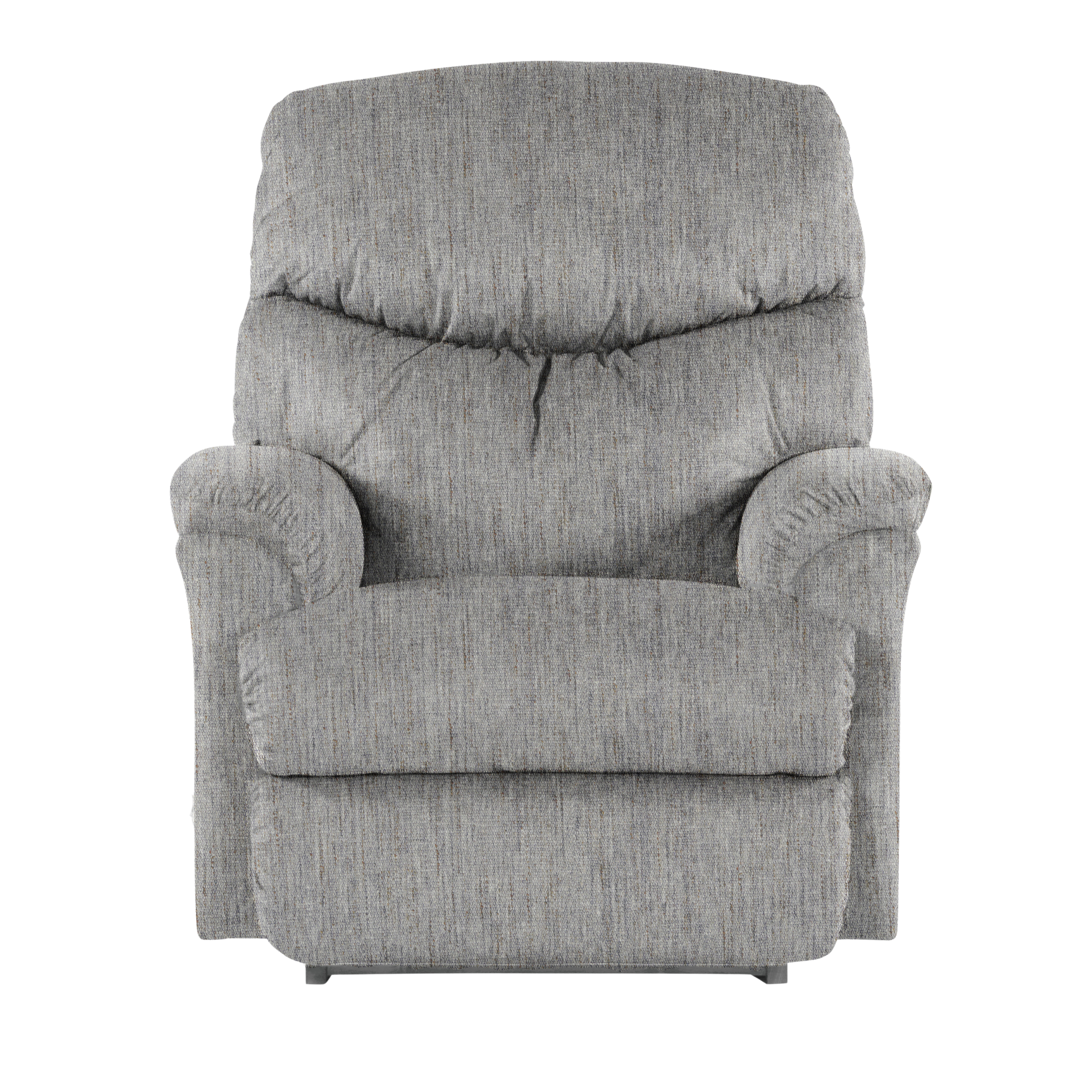 Larson Fabric Power Rocking Recliner w Headrest & Lumbar