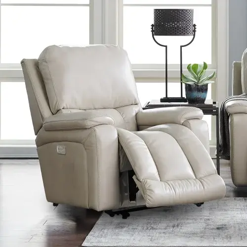 Fauteuil inclinable Greyson avec appui-tête et soutien lombaire