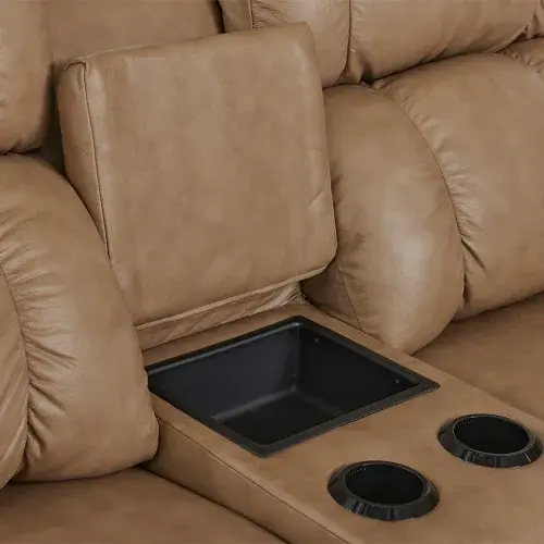 Loveseat inclinable Pinnacle avec console