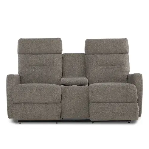 Lennon Power Wall Reclining Loveseat w/ Headreset, Lumbar & Console