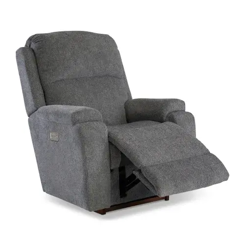 Dorian Power Rocking Recliner w Headrest & Lumbar