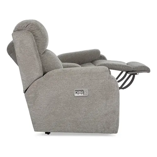 Dorian Power Reclining Loveseat w/ Headrest Lumbar & Console