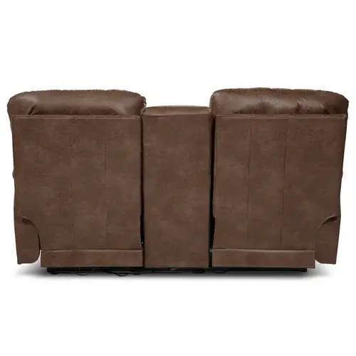 James Reclining Loveseat w/ Console