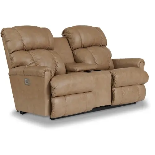 Pinnacle Power Wall Reclining Loveseat w/ Headreset & Console