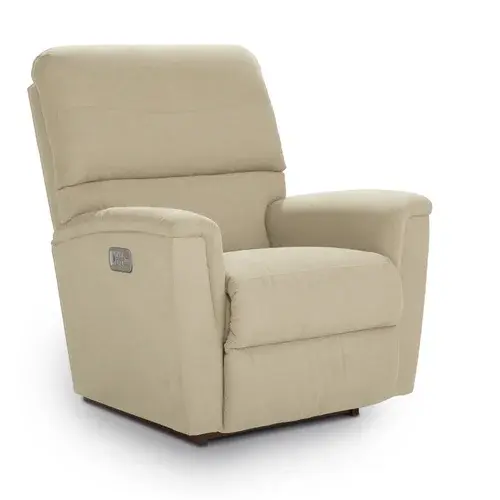 Ava Power Rocking Recliner w Headrest & Lumbar