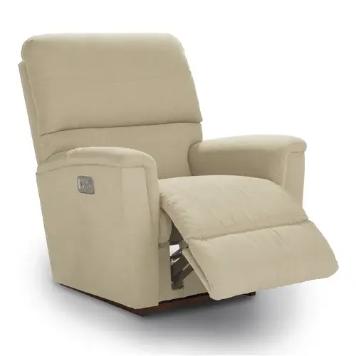 Ava Power Rocking Recliner w Headrest & Lumbar