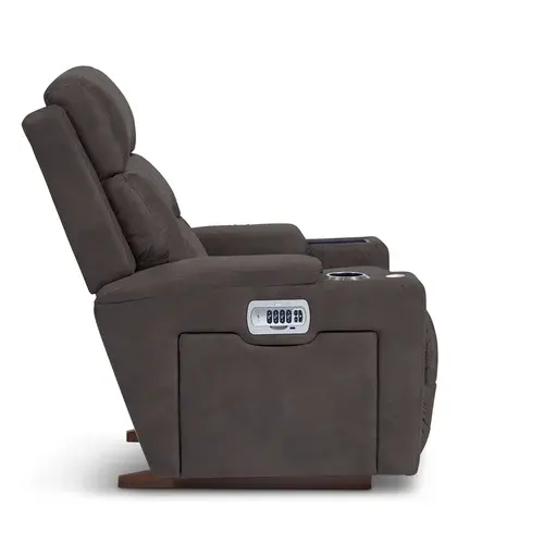 Neo Power Rocking Recliner w Headrest & Lumbar