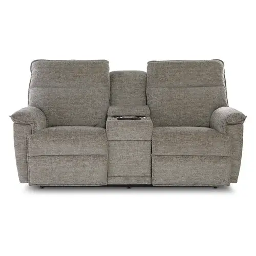 Jay Power Reclining Loveseat w/ Headrest Lumbar & Console