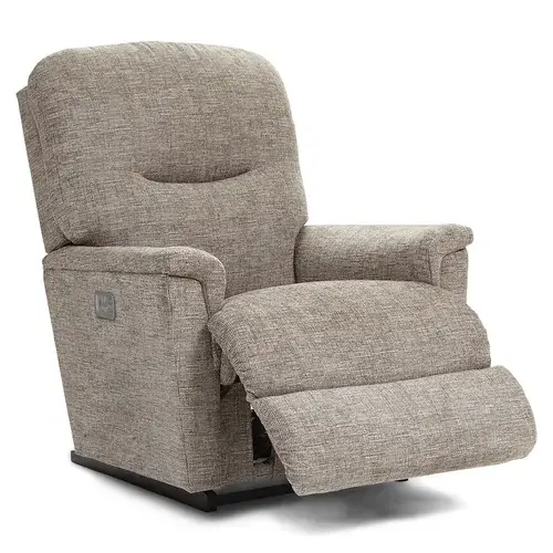 Aries Power Rocking Recliner w Headrest