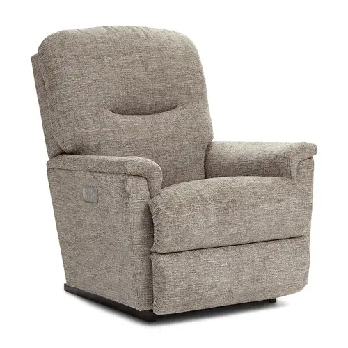 Aries Power Rocking Recliner w Headrest & Lumbar