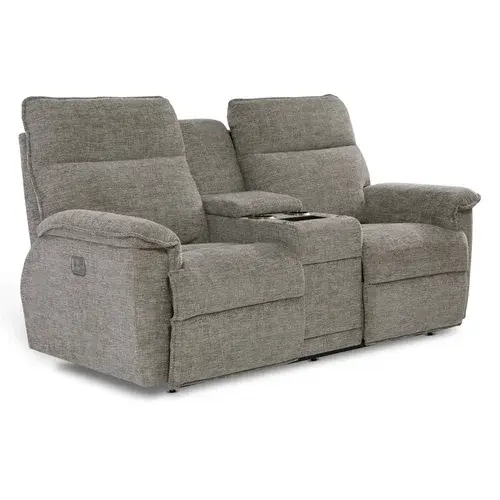 Jay Power Reclining Loveseat w/ Headrest & Console