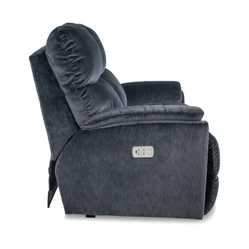 Trouper Power Reclining Loveseat w/ Headrest and Lumbar