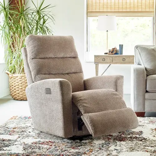 Liam Power Wall Recliner w Headrest & Lumbar