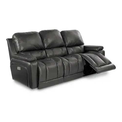 Greyson Power Reclining Sofa w/ Headrest and Lumbar