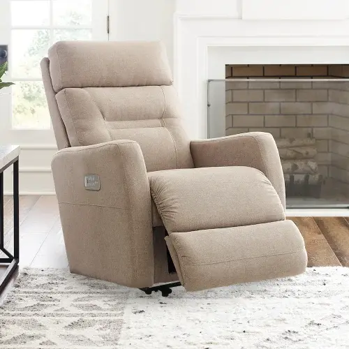 Lennon Power Wall Recliner w Headrest & Lumbar