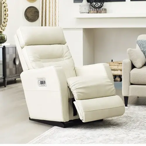 Lennon Power Rocking Recliner w Headrest & Lumbar