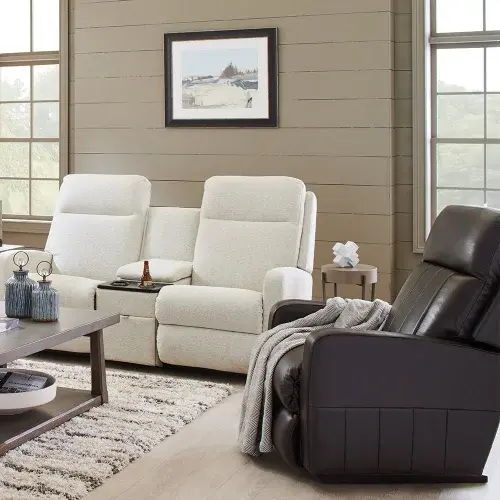 Finley Power Wall Recliner w Headrest & Lumbar