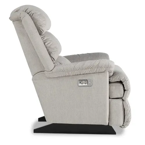 Astor Power Rocking Recliner w Headrest & Lumbar